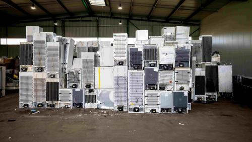 2024 wurden schweizweit über 100 000 Tonnen elektrische und elektronische Geräte recyclet. Foto: SENS eRecycling