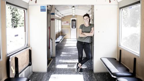 Gianna Duschletta ha scrit seis prüm crimi per giuvenils. fotografia: Mayk Wendt