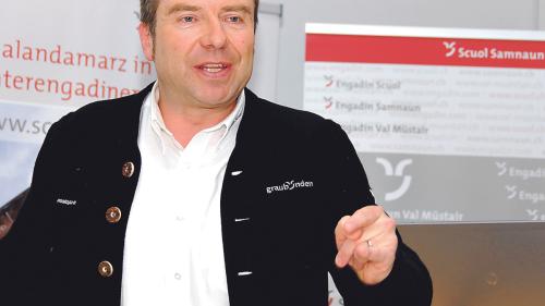 La destinaziun turistica Engiadina Scuol Samignun Val Müstair nun ha chattà amo ingün successur pel directer Urs Wohler (fotografia: archiv Posta Ladina).