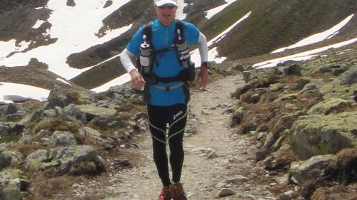 Roberto Rivola bei einer Trainingsheinheit am Suvretta Pass