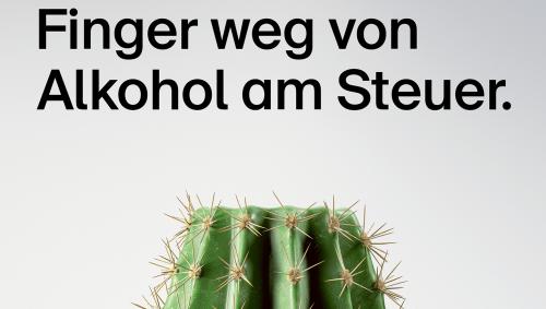 Eines der Sujets aus der aktuellen Präventionskampagne der BFU, der  Beratungsstelle für Unfallverhütung. Foto: BFU, 2025