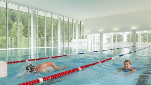 Ovaverva-Schwimmbecken. Foto: Daniel Martinek