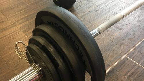 Das liebste Sportgerät im Fitnesstraining: die Langhantel. Fotos: Alexandra Wohlgensinger