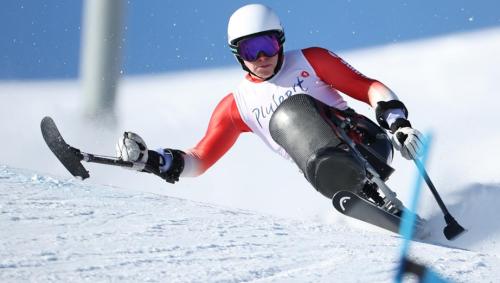 Der Auftakt zum FIS Para-Ski Weltcupin St. Moritz  ist geglückt. Foto: PluSport Behindertensport Schweiz