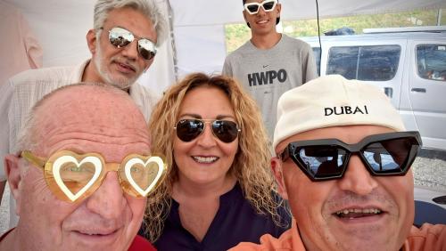 Die einheimische Band «Swing over the Pop» eröffnet am 19. Samedner Bluesfestival das Samstagabendprogramm. Foto: Swing over the Pop