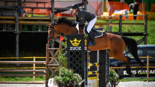 Der Concours Hippique von Zuoz bietet ab heute attraktiven Reitsport. Foto: Z.Vfg.