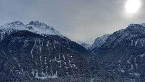 Welcher Berg ist ihr liebster? Fotos: Bettina Gugger