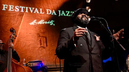 Gregory Porter hat sich im Dracula Club sichtlich wohl gefühlt. Foto: fotoswiss.com/Giancarlo Cattaneo