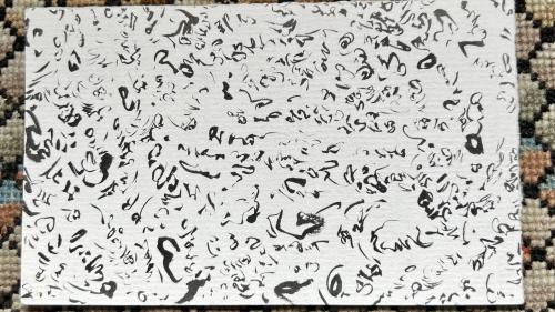 Eine Tuschzeichnung von Jean Willi: Neben der Schriftstellerei widmet sich Willi der Malerei und dem Zeichnen. Foto: Romana Ganzoni