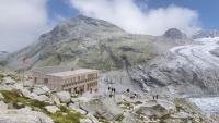 Die Visualisierung des Neubaus der Chamanna da Boval. Foto: SAC Sektion Bernina